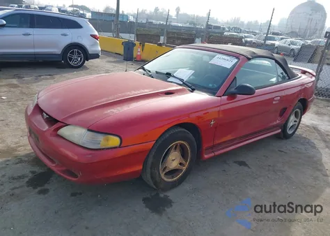 1997 Ford Mustang z USA, uszkodzony, nr VIN 1FALP4442VF197695